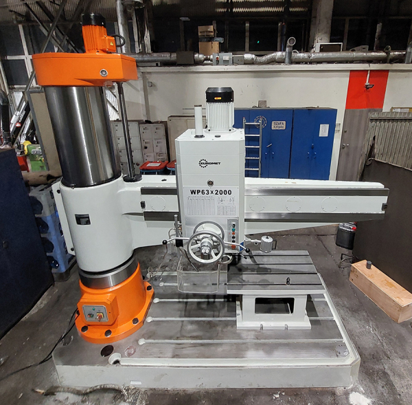 Wiertarka promieniowa EUROMET WP63x2000