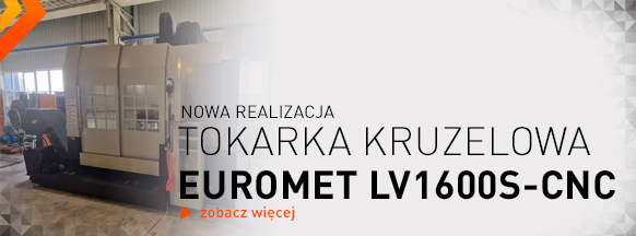 Tokarka karuzelowa EUROMET LV1600S-CNC