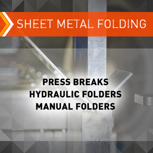 Sheet metal folding